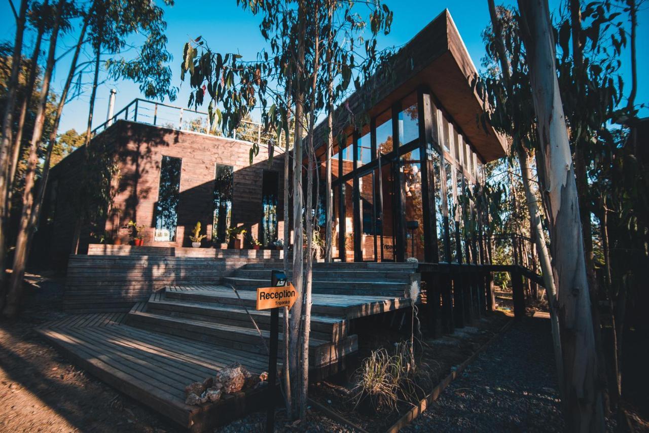 Tripanko Lodge & Bungalows Pichilemu Buitenkant foto